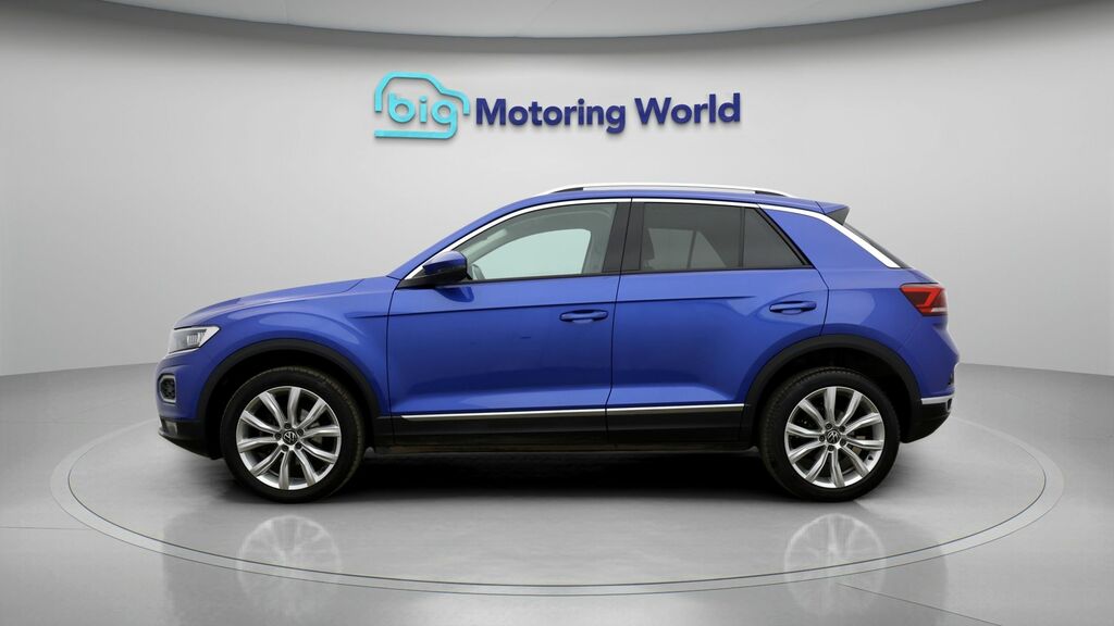Volkswagen T-Roc Sel Blue #4