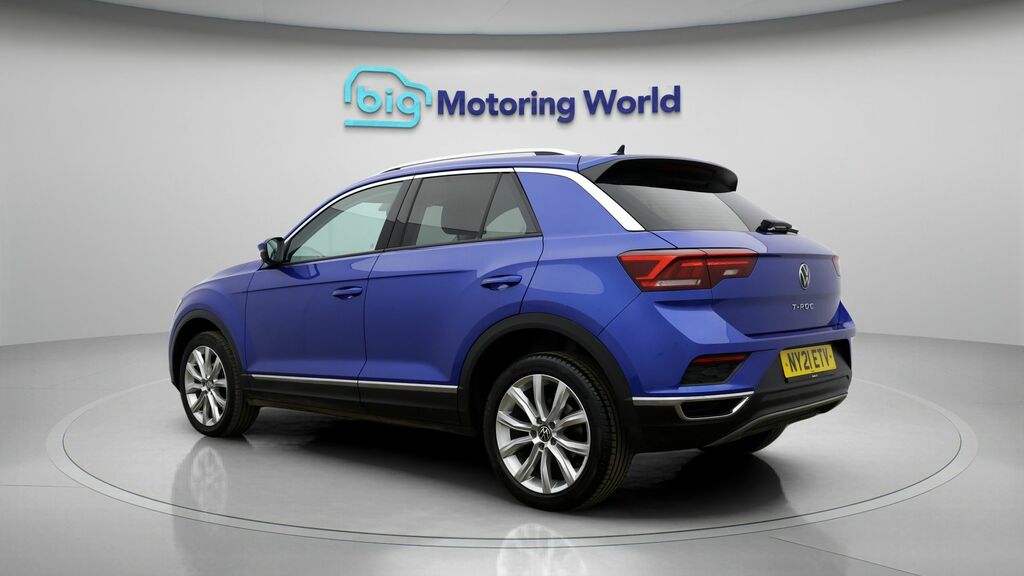 Volkswagen T-Roc Sel Blue #5