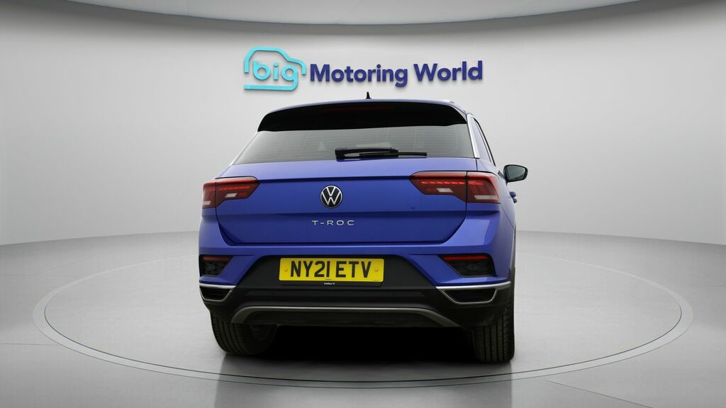 Volkswagen T-Roc Sel Blue #6