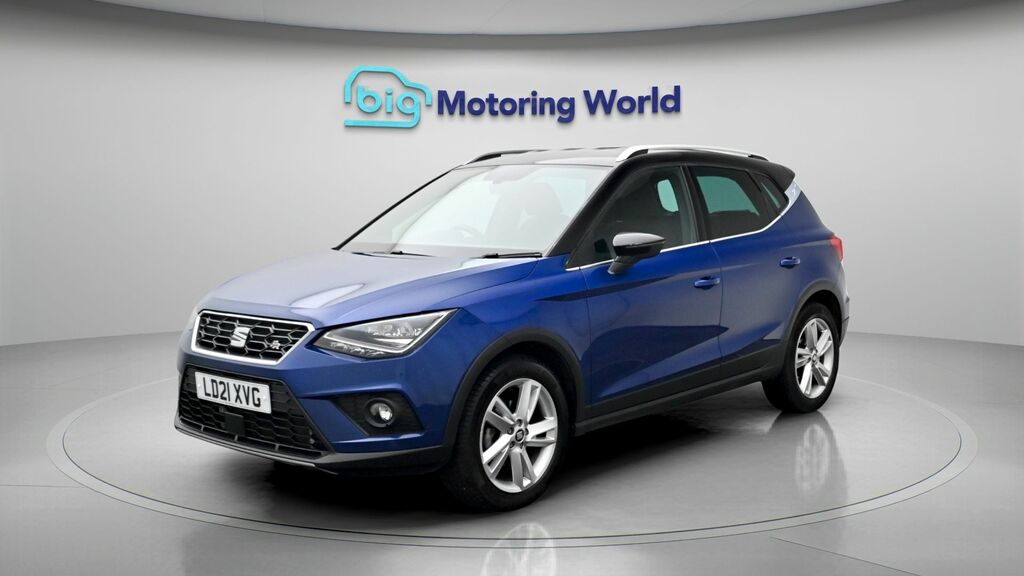 Seat Arona Fr LD21XVG Blue #3