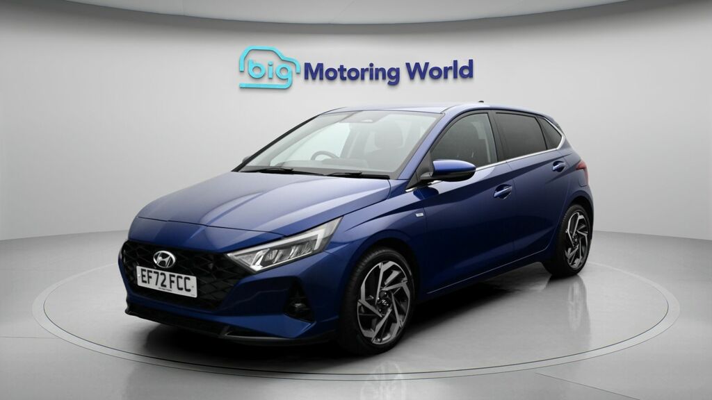 Hyundai I20 Premium EF72FCC Blue #3