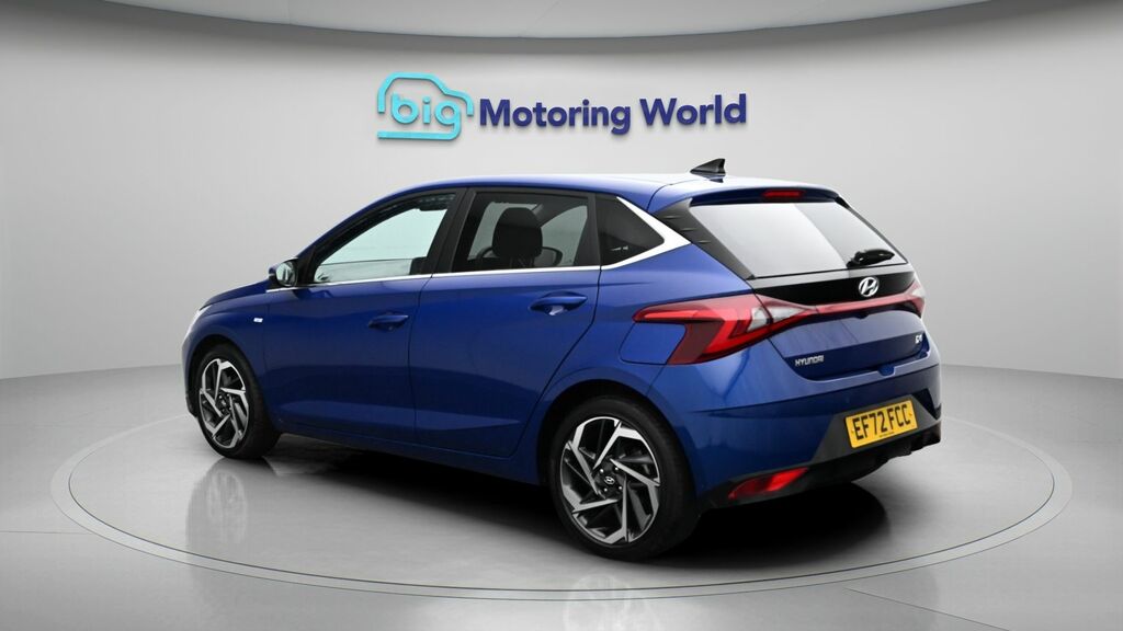 Hyundai I20 Premium EF72FCC Blue #5