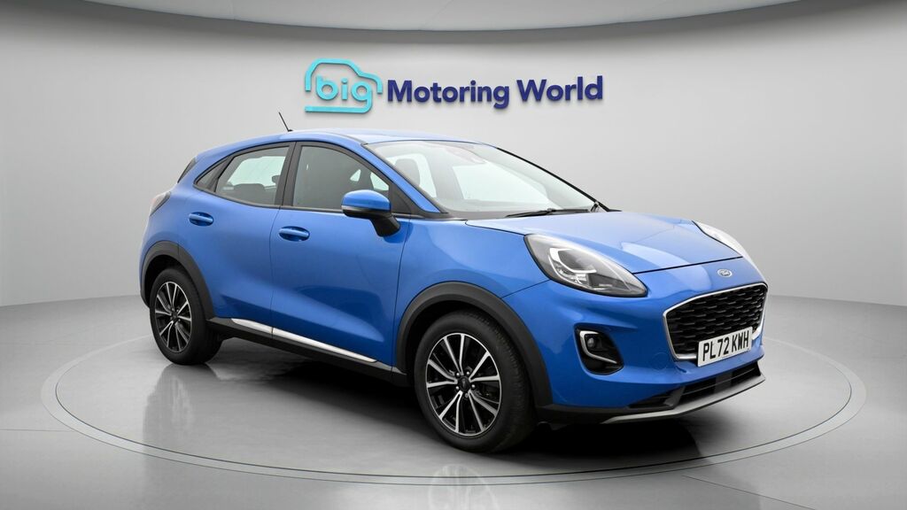 Ford Puma Titanium Blue