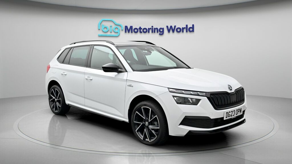Skoda Kamiq Monte Carlo White