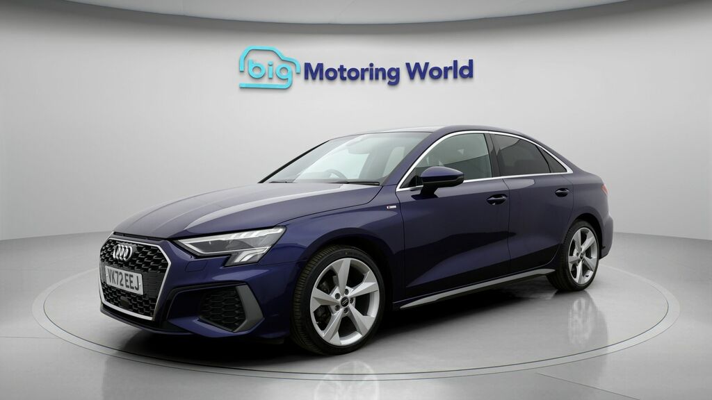 Audi A3 S Line VK72EEJ Blue #3