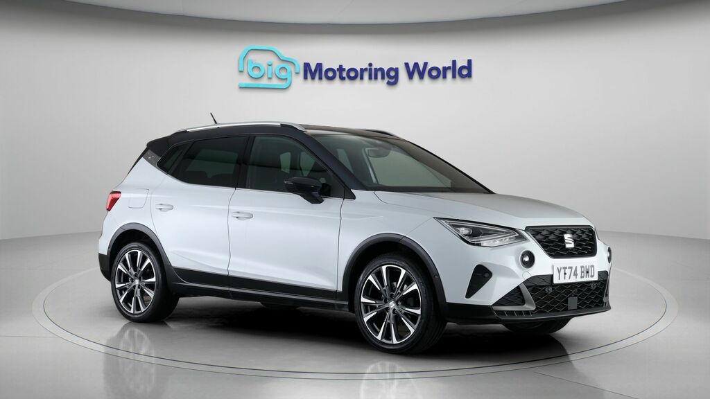 Seat Arona Fr Limited Edition White