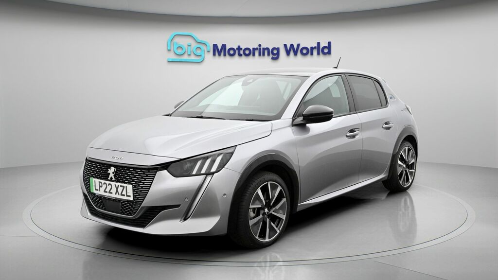 Peugeot e-208 Gt LP22XZL Grey #3