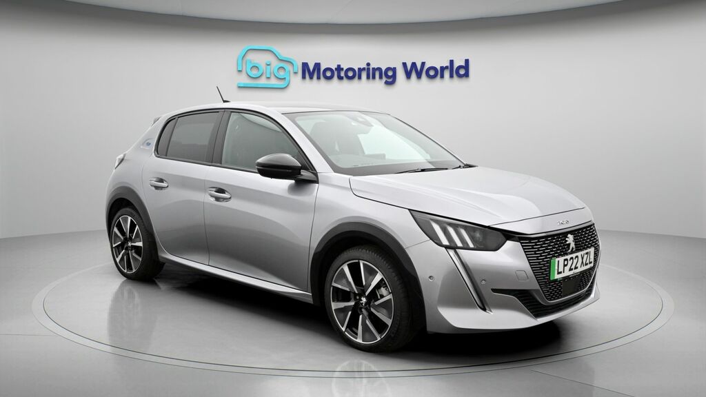 Peugeot e-208 Gt LP22XZL Grey