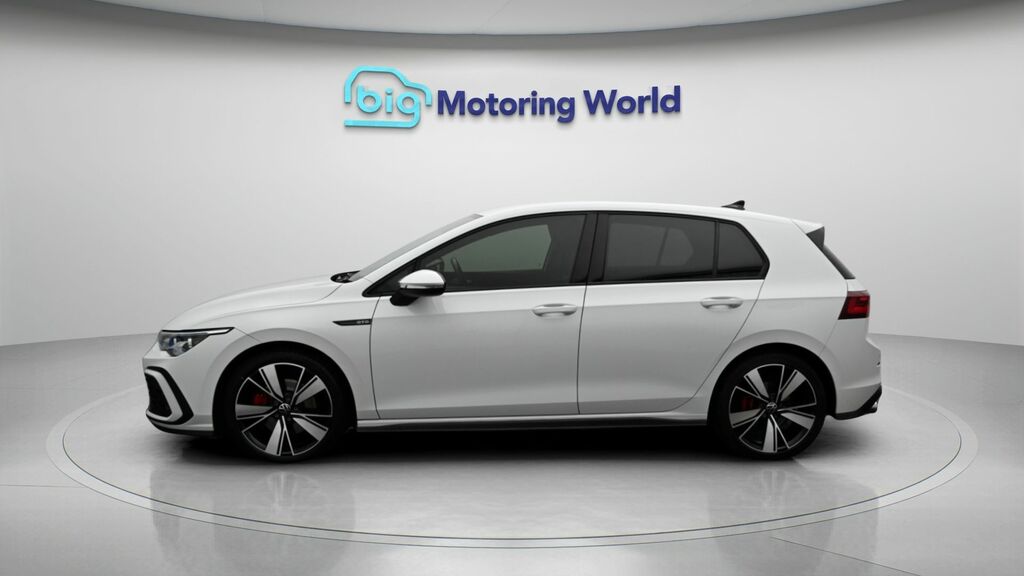 Volkswagen Golf Gtd White #4