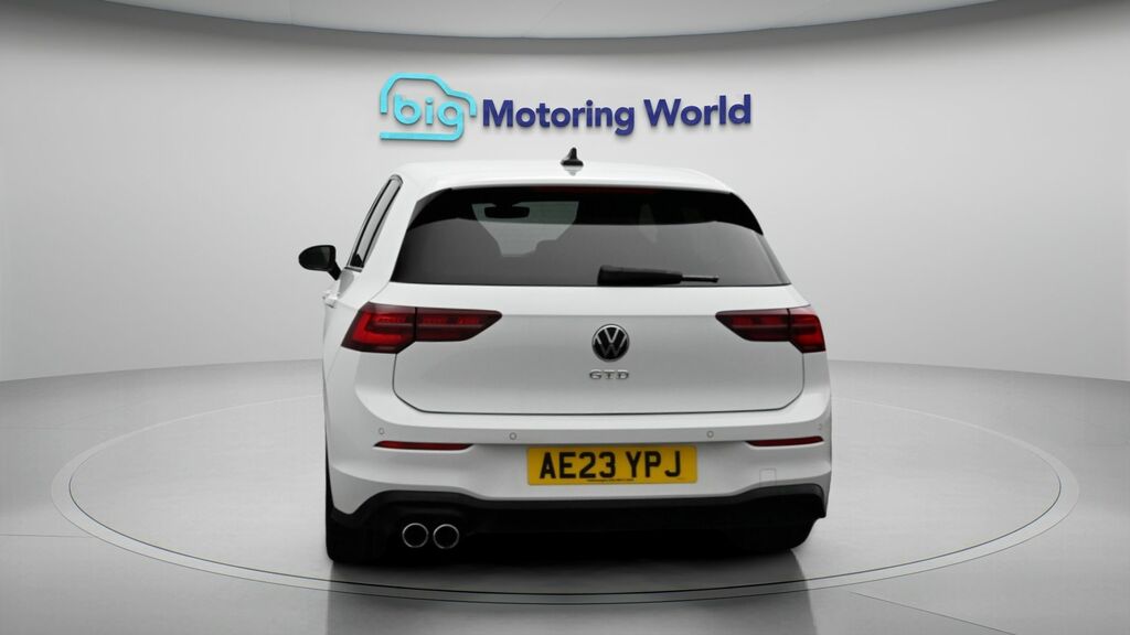 Volkswagen Golf Gtd White #6