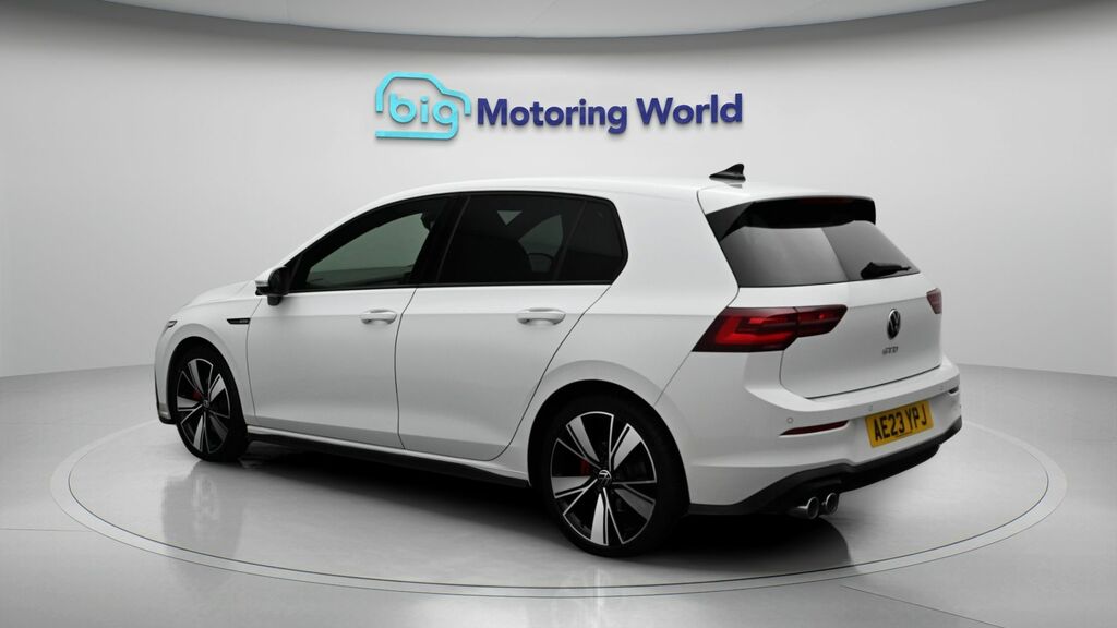 Volkswagen Golf Gtd White #5