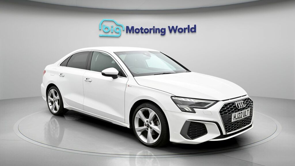 Audi A3 S Line White