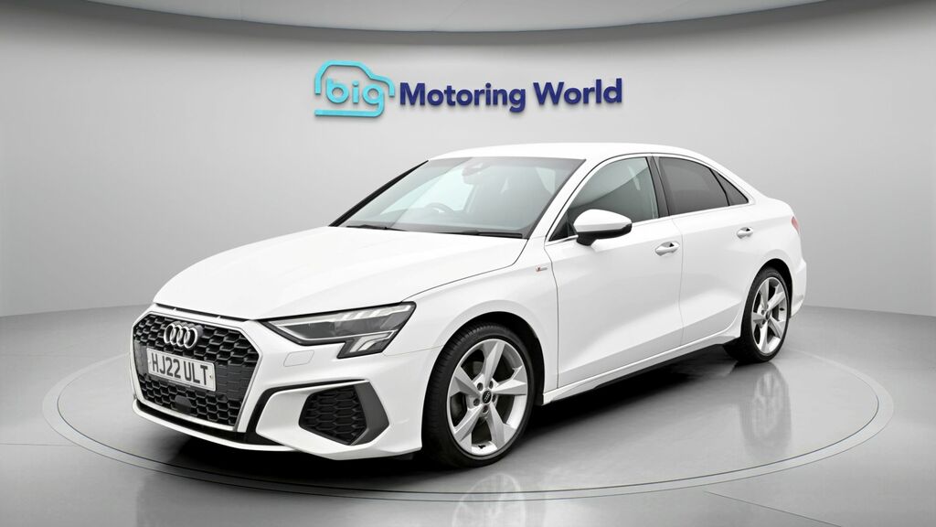 Audi A3 S Line HJ22ULT White #3