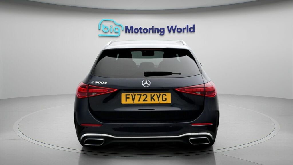 Mercedes-Benz C Class Amg Line FV72KYG Blue #6