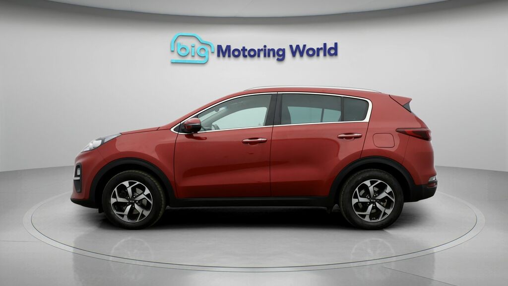 Kia Sportage 2 Red #4