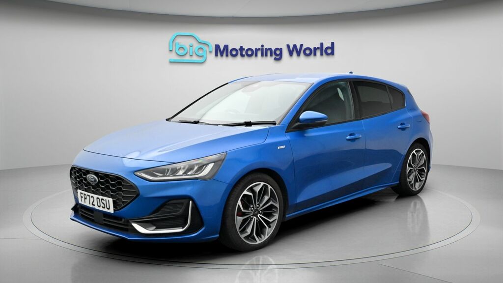 Ford Focus St-line Vignale FP72OSU Blue #3