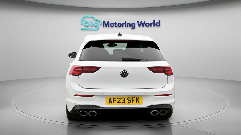 Volkswagen Golf R AF23SFK White #6