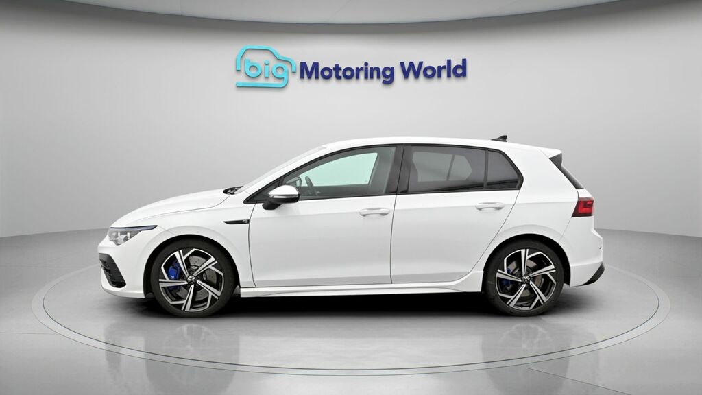 Volkswagen Golf R AF23SFK White #4