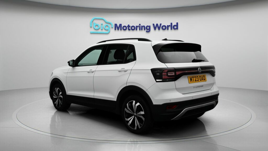Volkswagen T-Cross Black Edition MT23OAD White #5