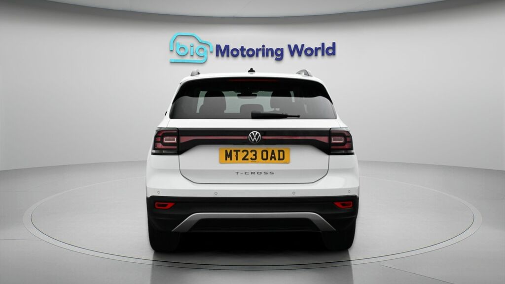 Volkswagen T-Cross Black Edition MT23OAD White #6