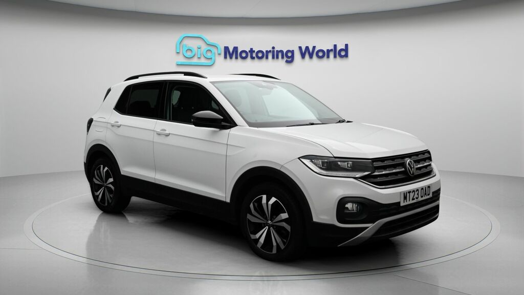 Volkswagen T-Cross Black Edition White