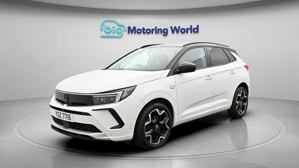 Vauxhall Grandland Ultimate YGZ7715 White #3