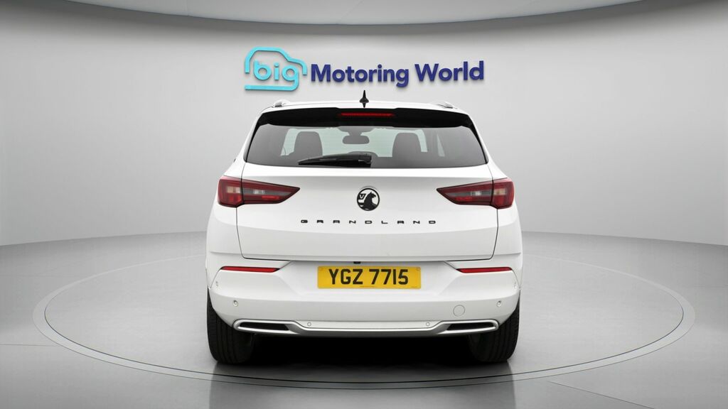 Vauxhall Grandland Ultimate YGZ7715 White #6
