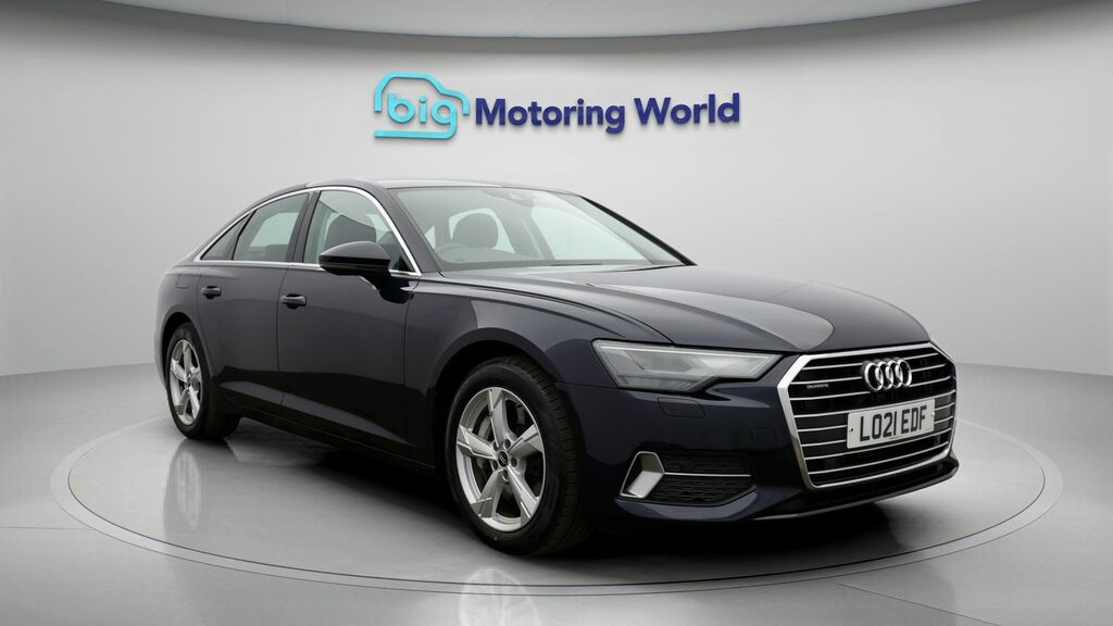 Audi A6 Saloon Sport Blue