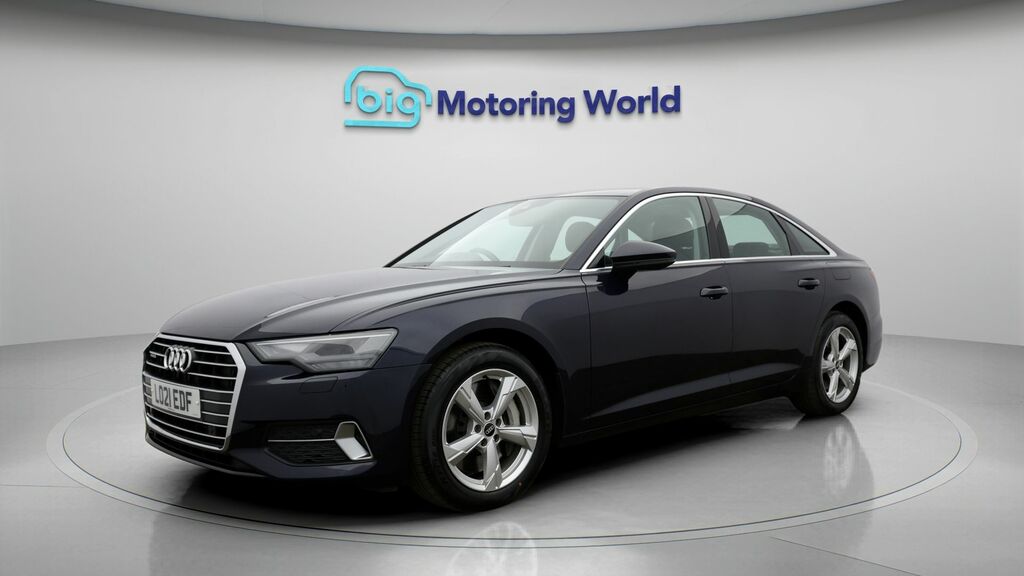 Audi A6 Saloon Sport Blue #3