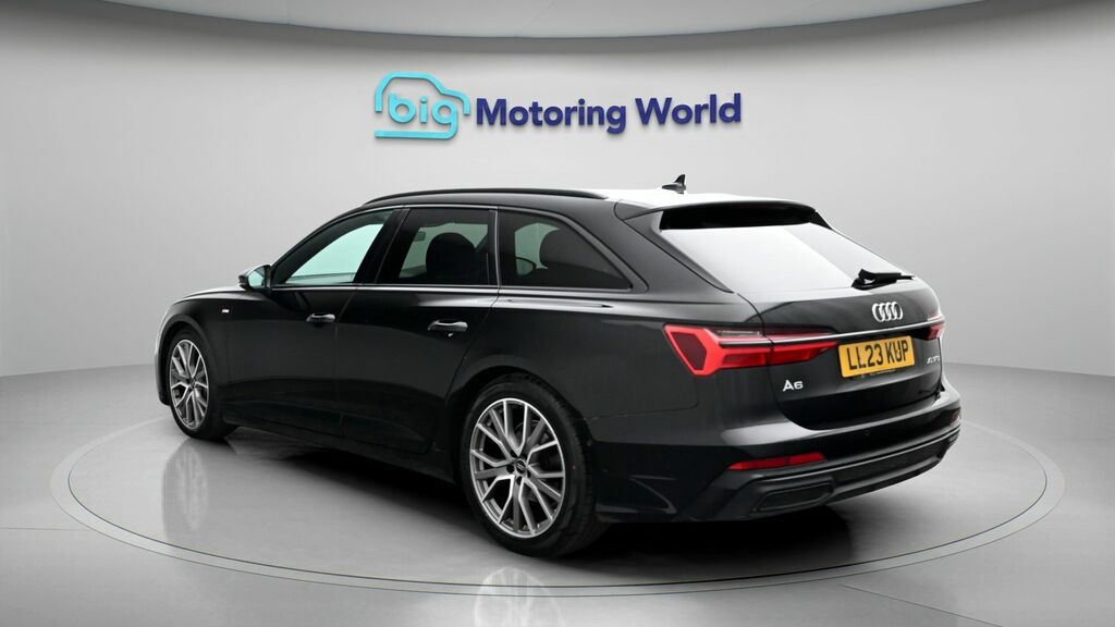 Audi A6 Avant Black Edition Black #5