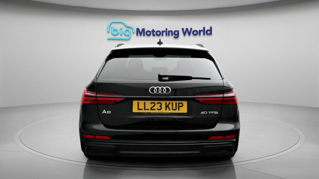 Audi A6 Avant Black Edition Black #6