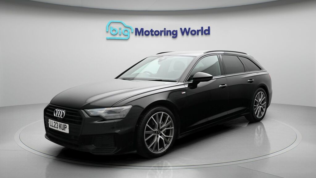 Audi A6 Avant Black Edition Black #3