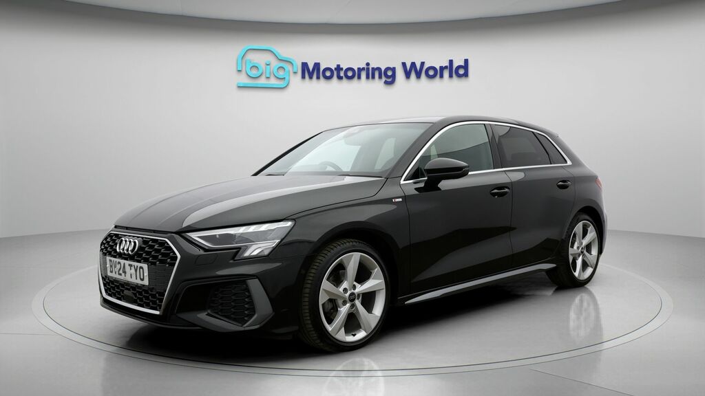 Audi A3 S Line BV24TYO Black #3