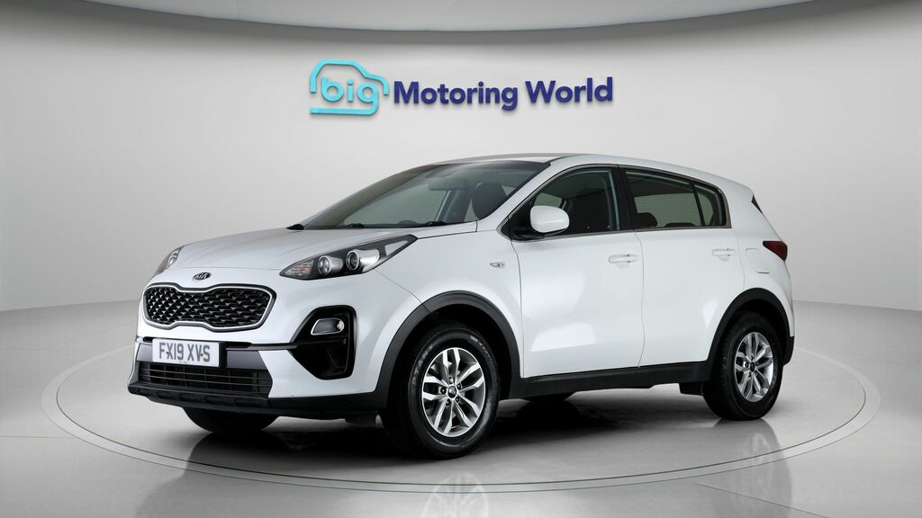 Kia Sportage 1 White #3