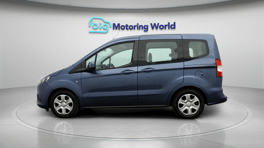 Ford Tourneo Courier Zetec Blue #4