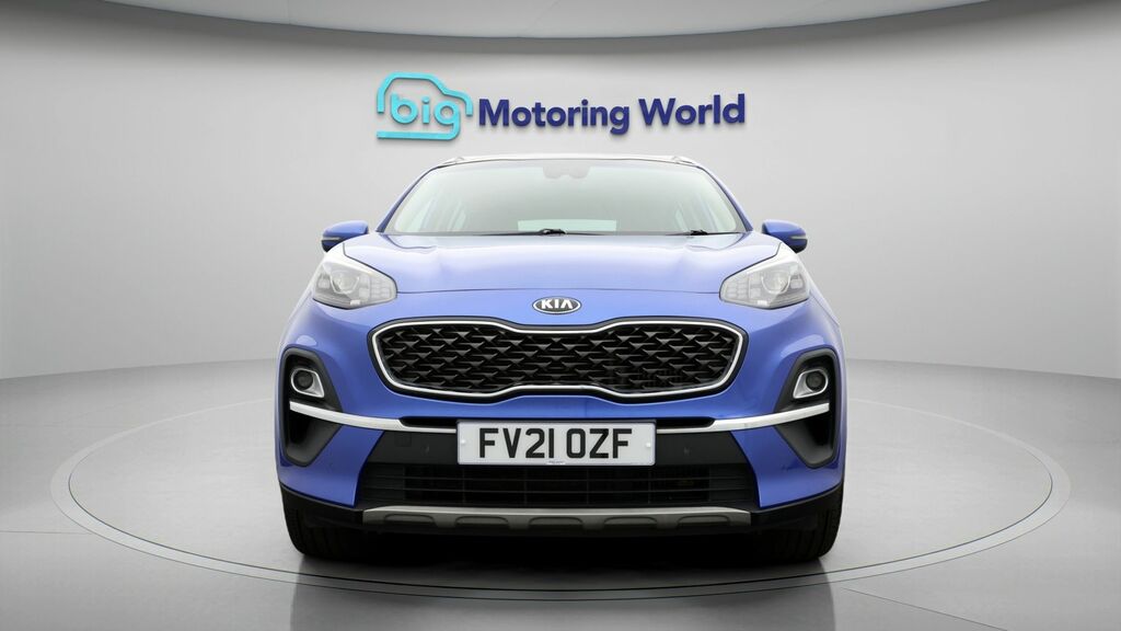 Kia Sportage 3 Blue #2