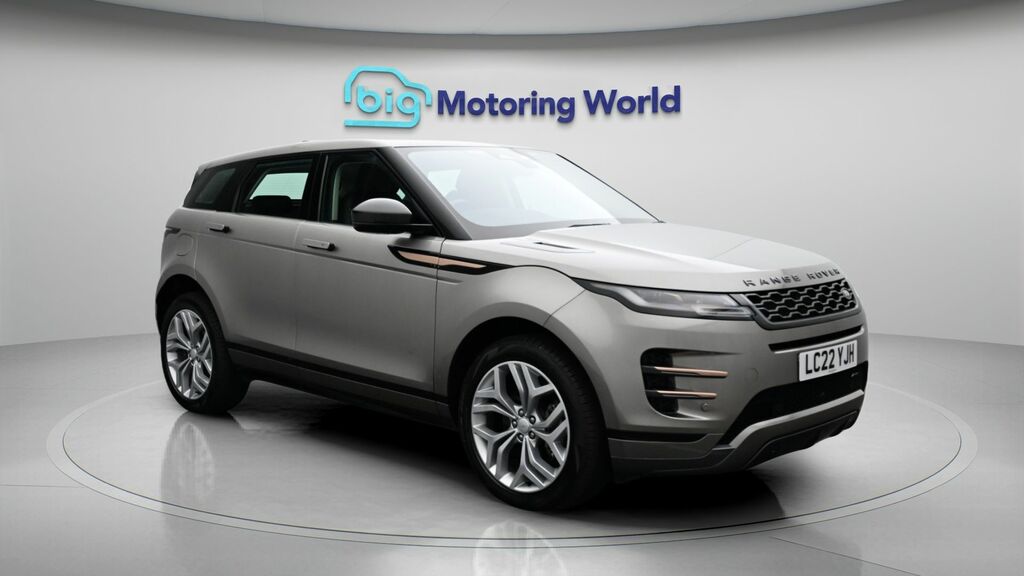 Land Rover Range Rover Evoque R-dynamic Se Silver