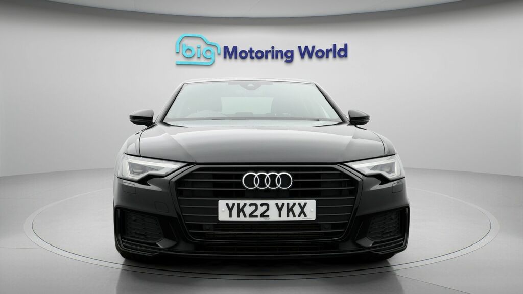 Audi A6 Saloon Black Edition YK22YKX Black #2
