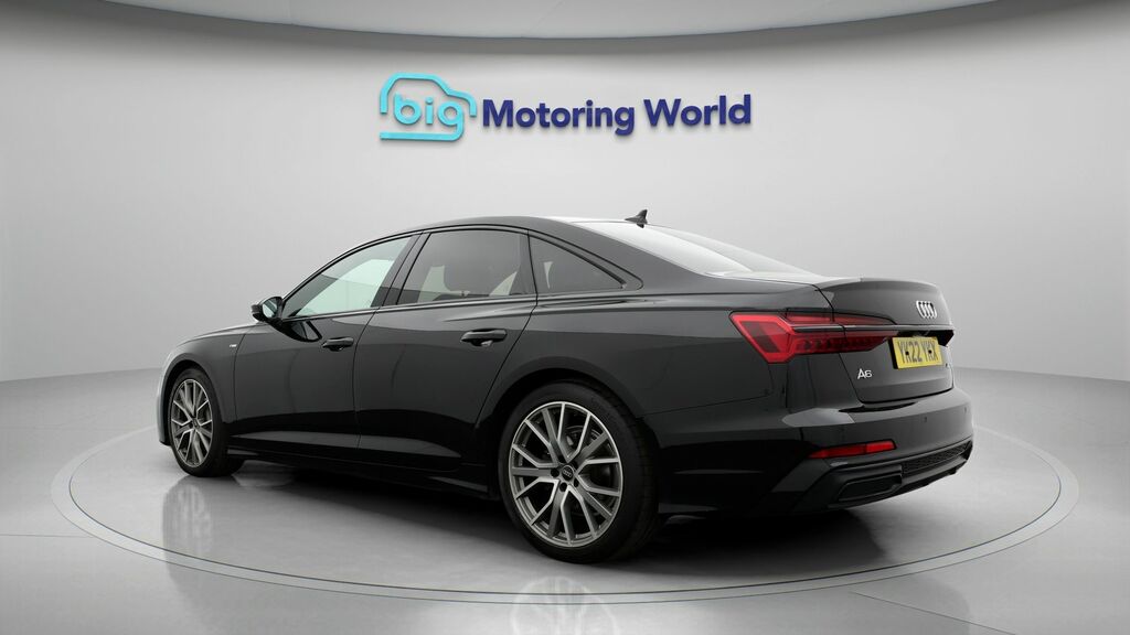 Audi A6 Saloon Black Edition YK22YKX Black #5