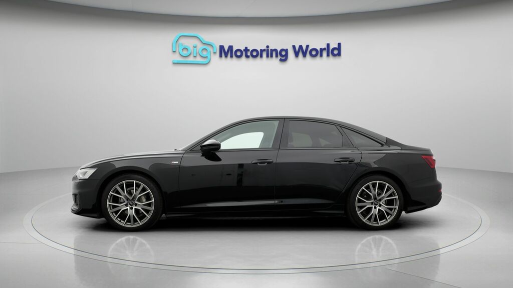 Audi A6 Saloon Black Edition YK22YKX Black #4