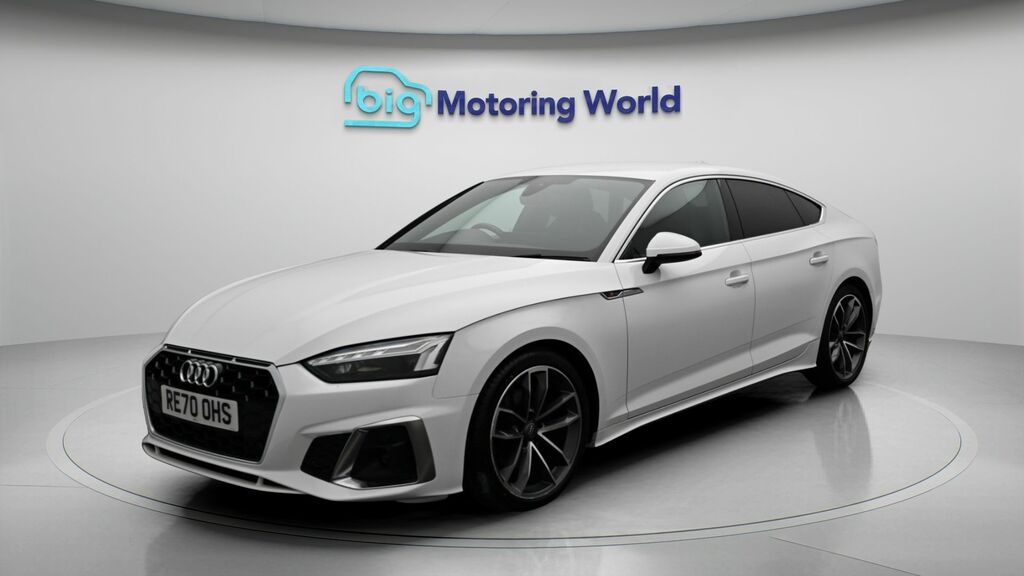 Audi A5 S Line RE70OHS White #3