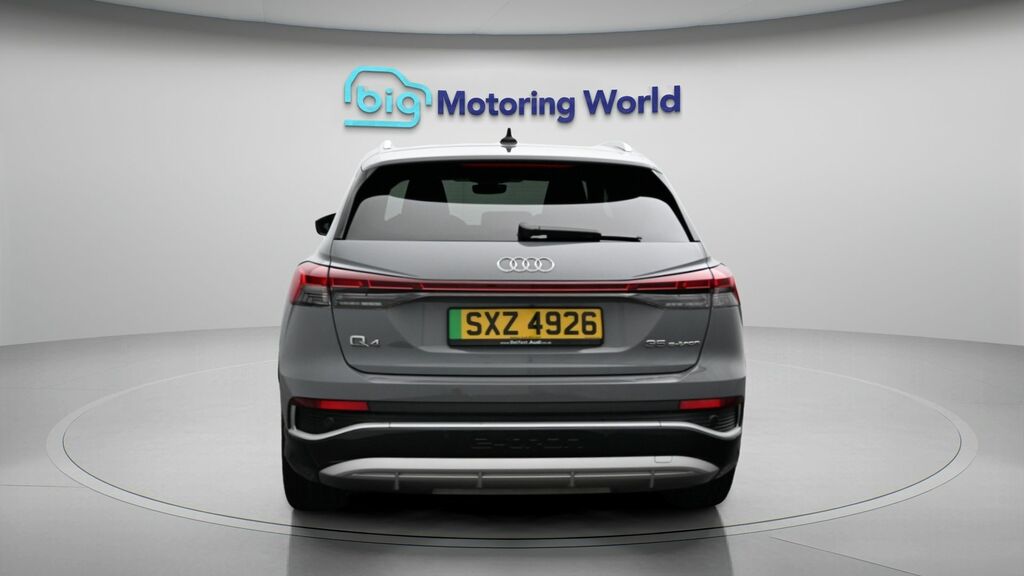 Audi Q4 E Tron S Line SXZ4926 Grey #6