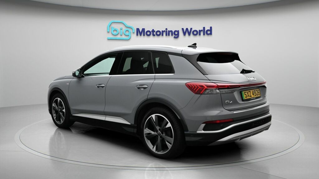 Audi Q4 E Tron S Line SXZ4926 Grey #5
