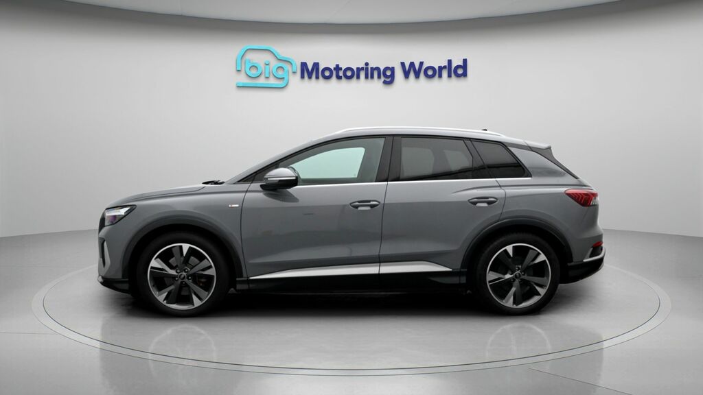 Audi Q4 E Tron S Line SXZ4926 Grey #4