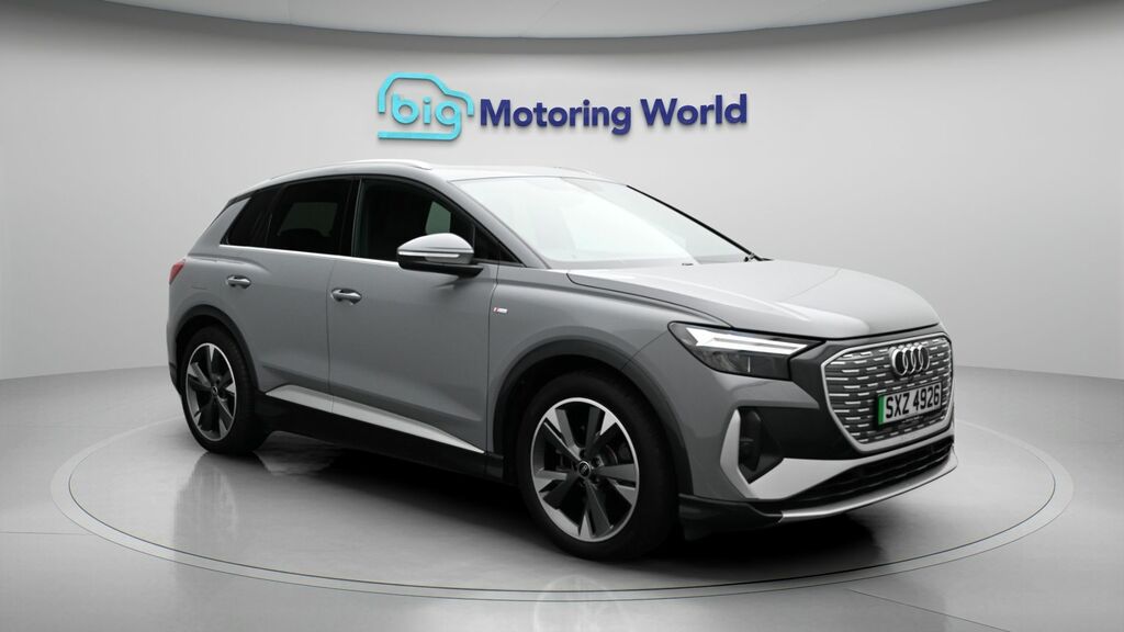 Audi Q4 E Tron S Line Grey