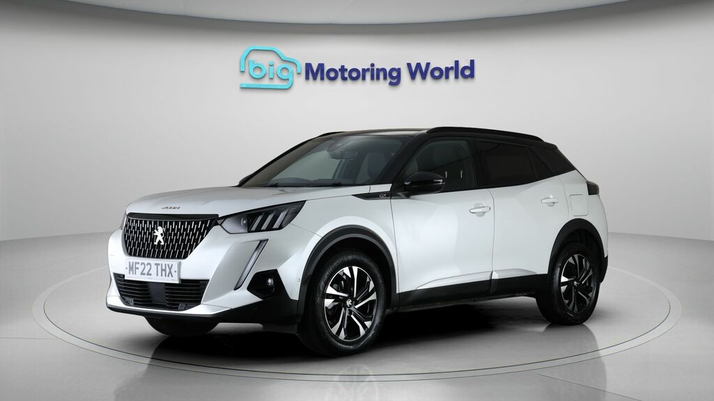 Peugeot 2008 Gt White #3