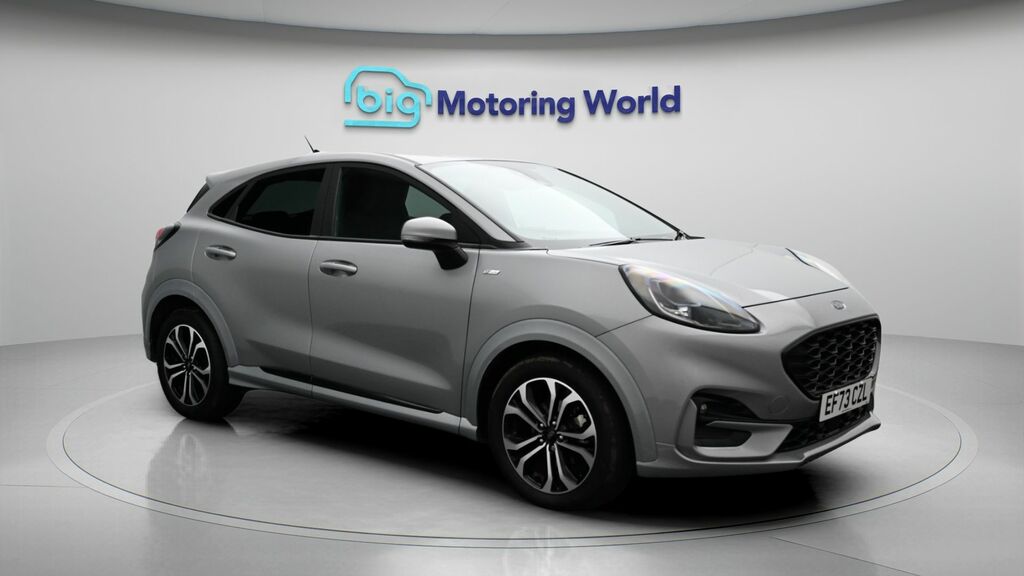 Ford Puma St-line Silver
