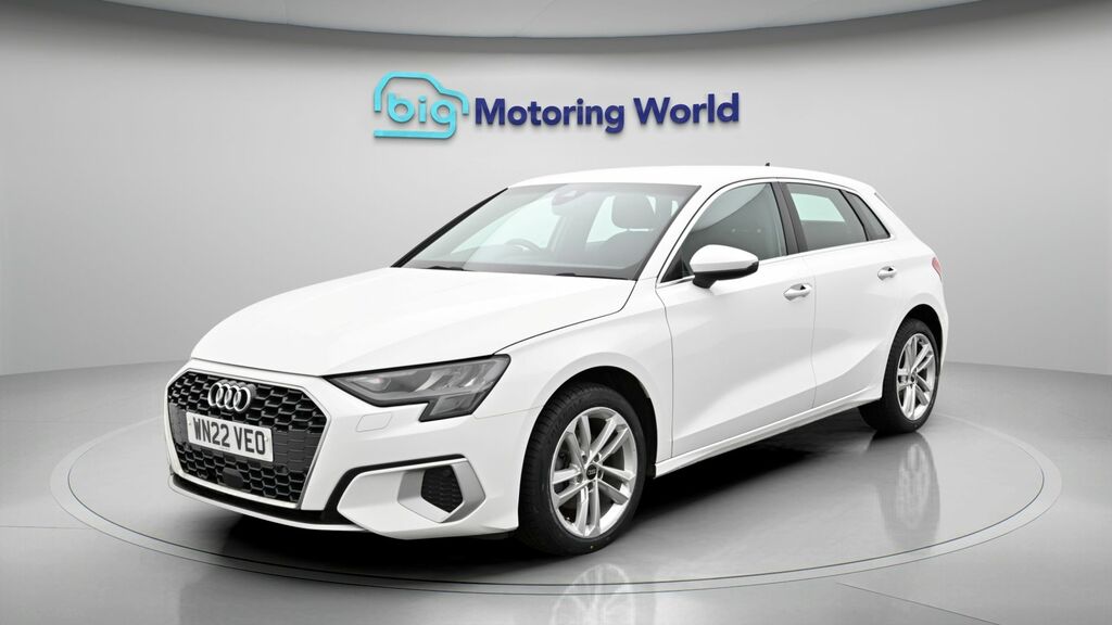 Audi A3 Sport WN22VEO White #3