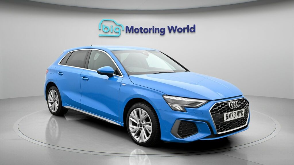 Audi A3 S Line Blue