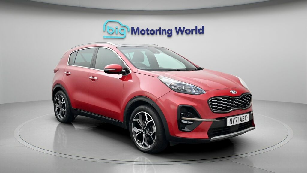 Kia Sportage Gt-line S NV71ABX Red